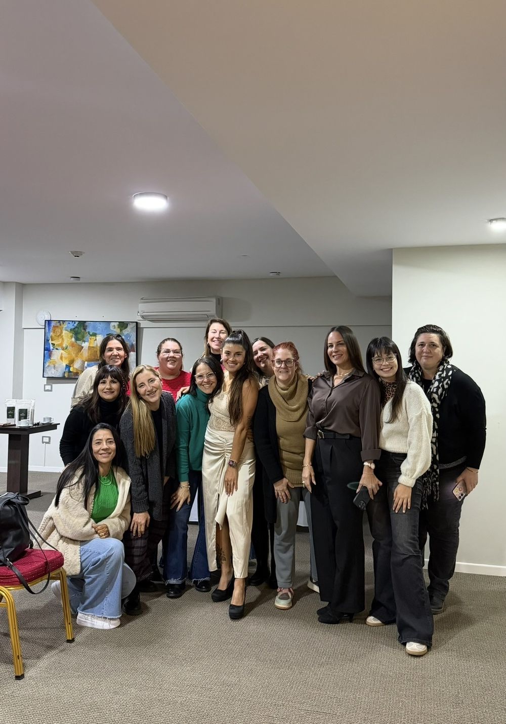 Foto grupal de las participantes de El Salto