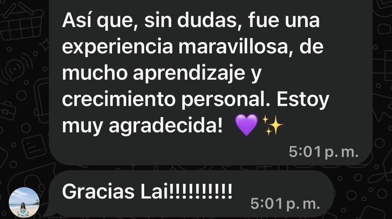 Testimonio de una participante de El Salto
